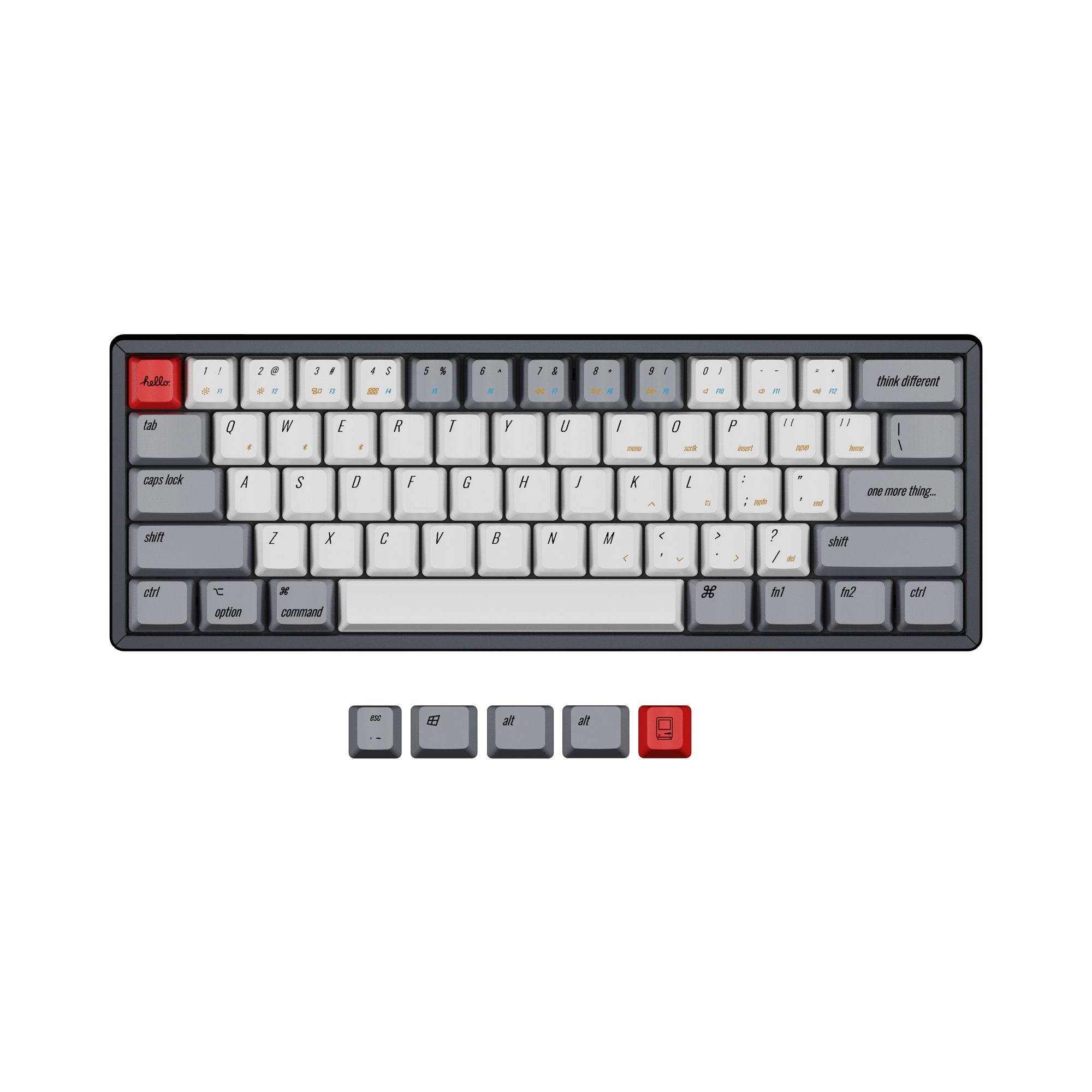 keychron-set-de-keycaps-pbt-profil-oem-r-tro image 6