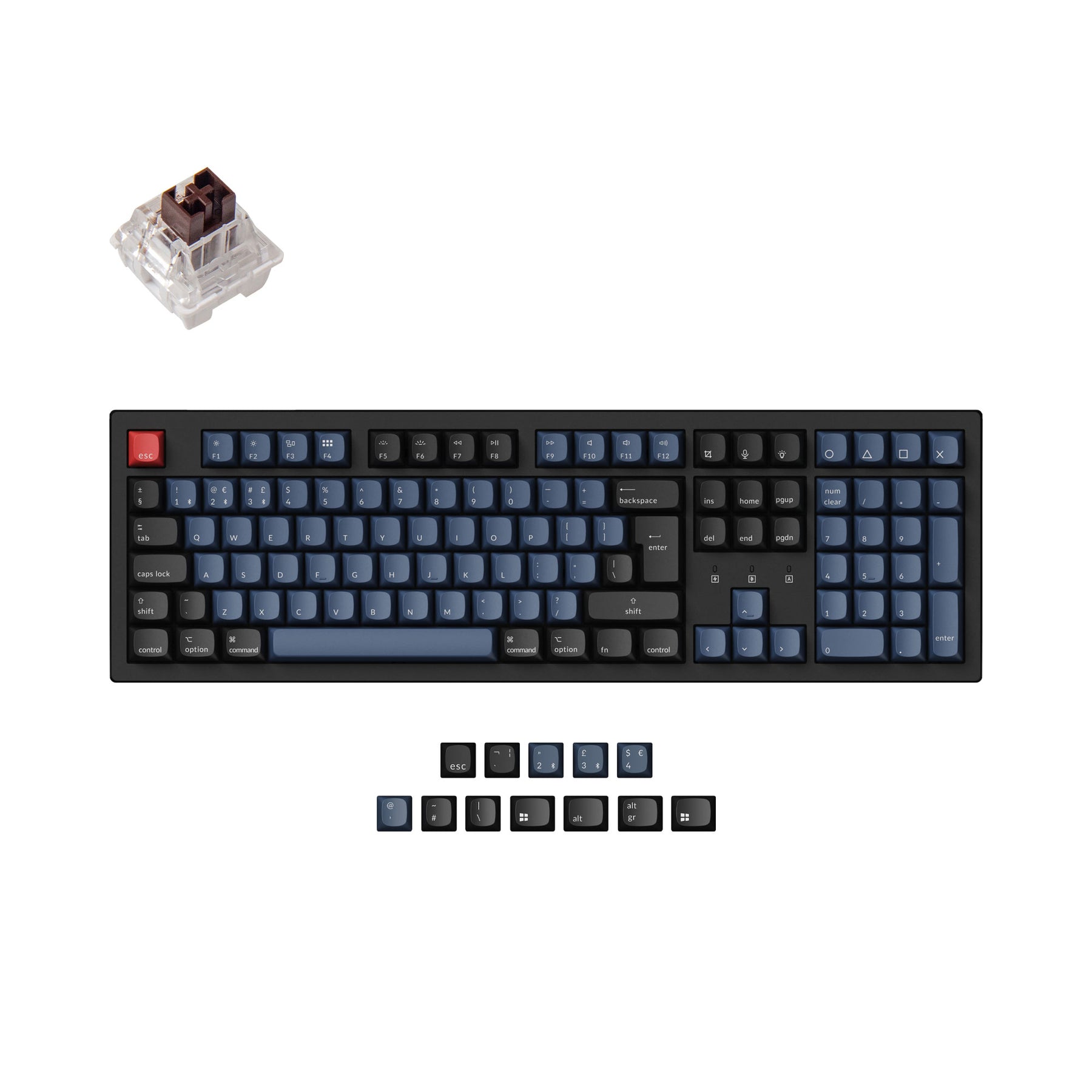 keychron-k10-pro-qmk-via-clavier-m-canique-sans-fil-100-iso-hot-swap image 4