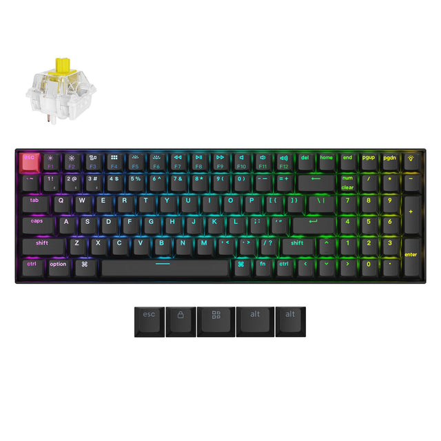 keychron-k4-version-3-qmk-clavier-m-canique-sans-fil-96-us-ansi image 6