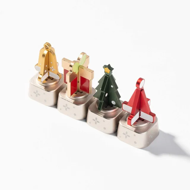 keychron-christmas-aluminum-alloy-artisan-keycap-touche-artisanale image 1