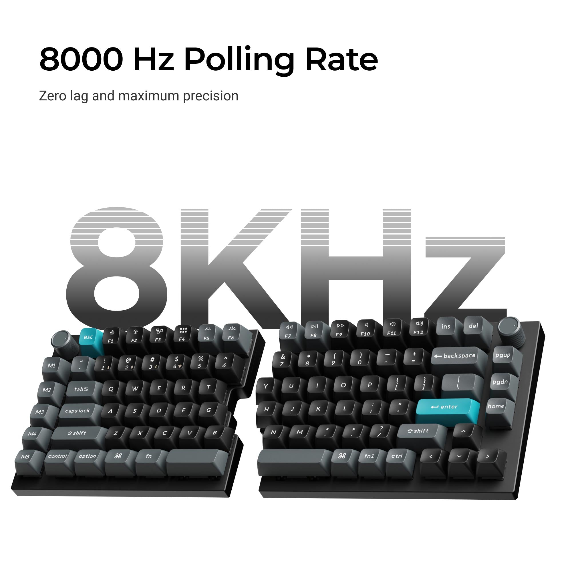 keychron-q11-ultra-8k-clavier-m-canique-custom-sans-fil-split-75-aluminium-us-an image 4