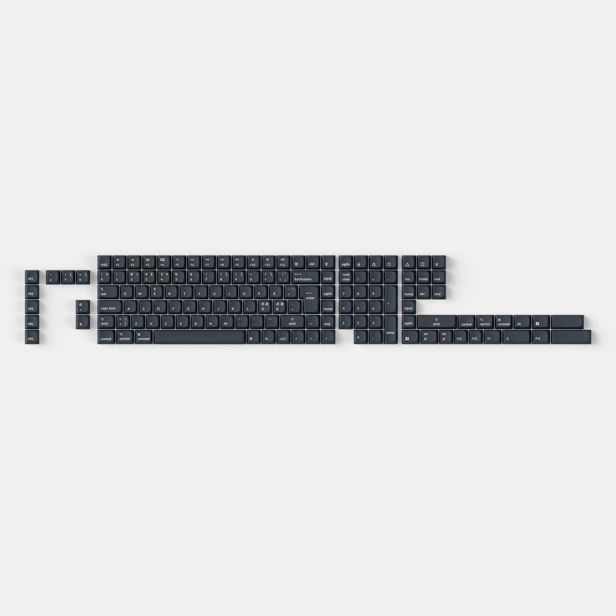 keychron-set-de-touches-iso-shine-through-abs-profil-osa-full-set image 6