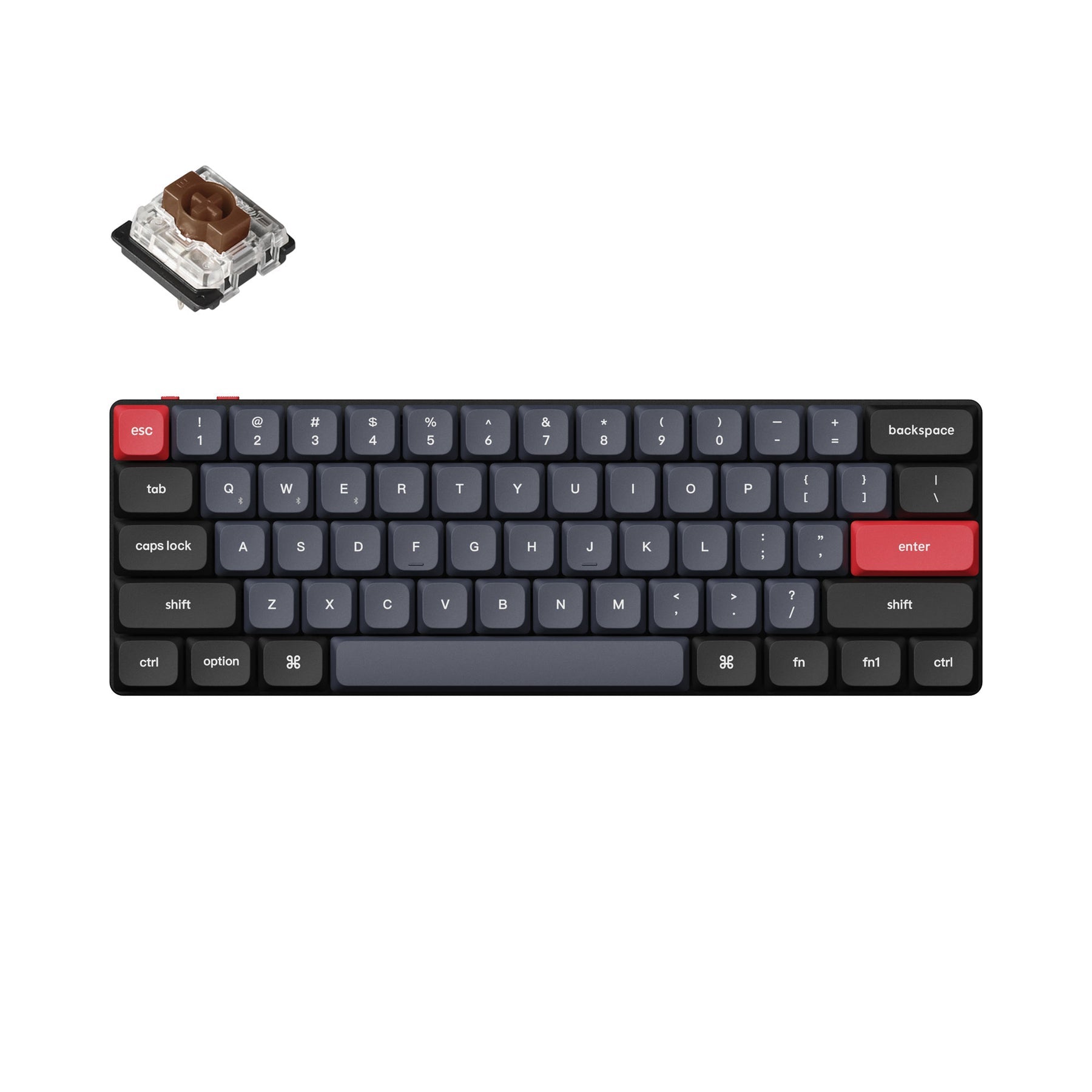 keychron-k9-pro-clavier-m-canique-sans-fil-ultra-fin-60-disposition-us-ansi image 4