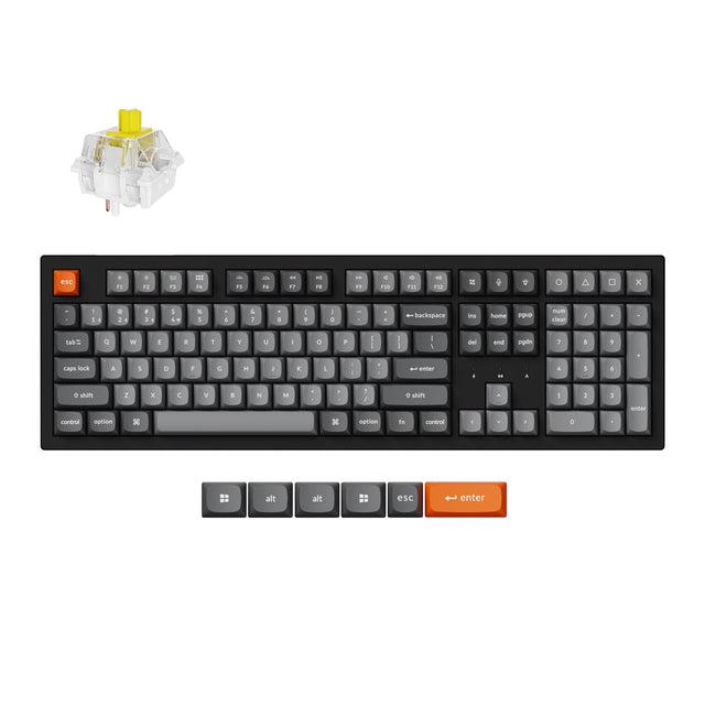 keychron-k10-max-clavier-m-canique-sans-fil-qmk-100-us-ansi image 3