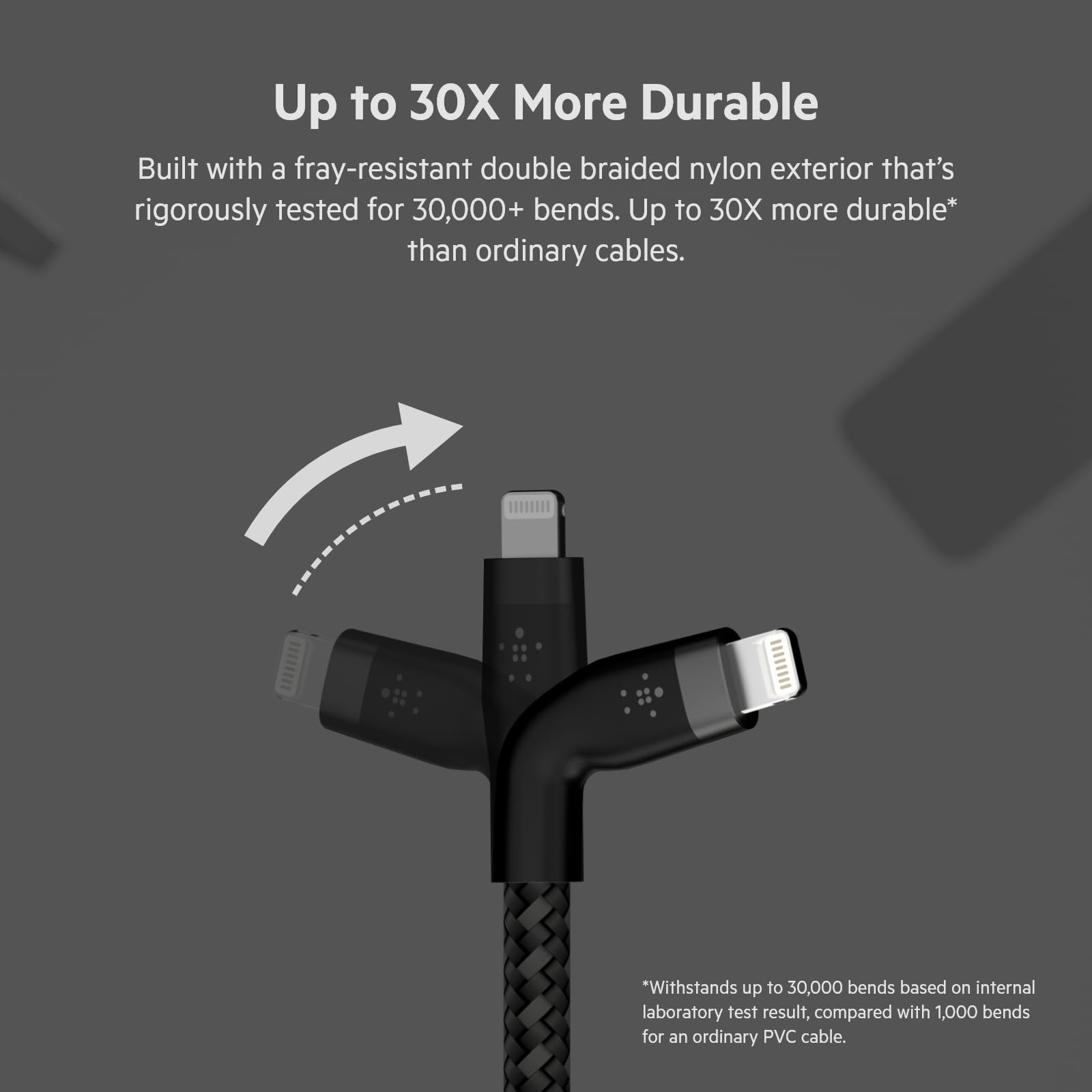 belkin-boostcharge-pro-flex-c-ble-usb-c-vers-lightning-2m-noir image 5