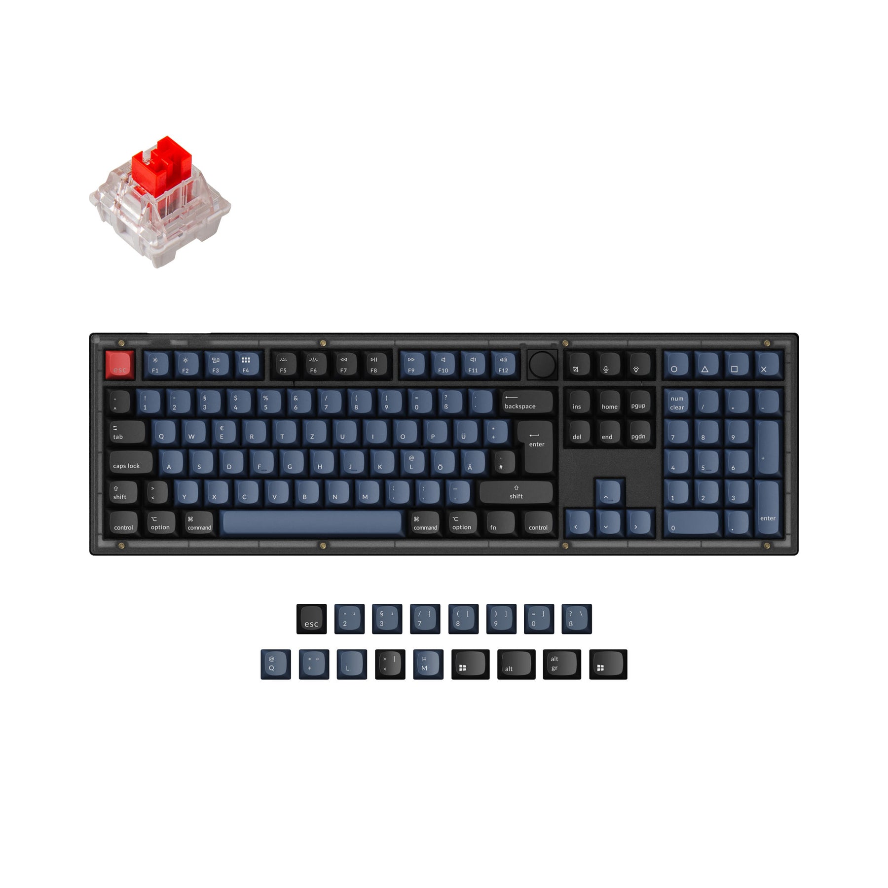 keychron-v6-qmk-clavier-m-canique-custom-iso-assembl image 3