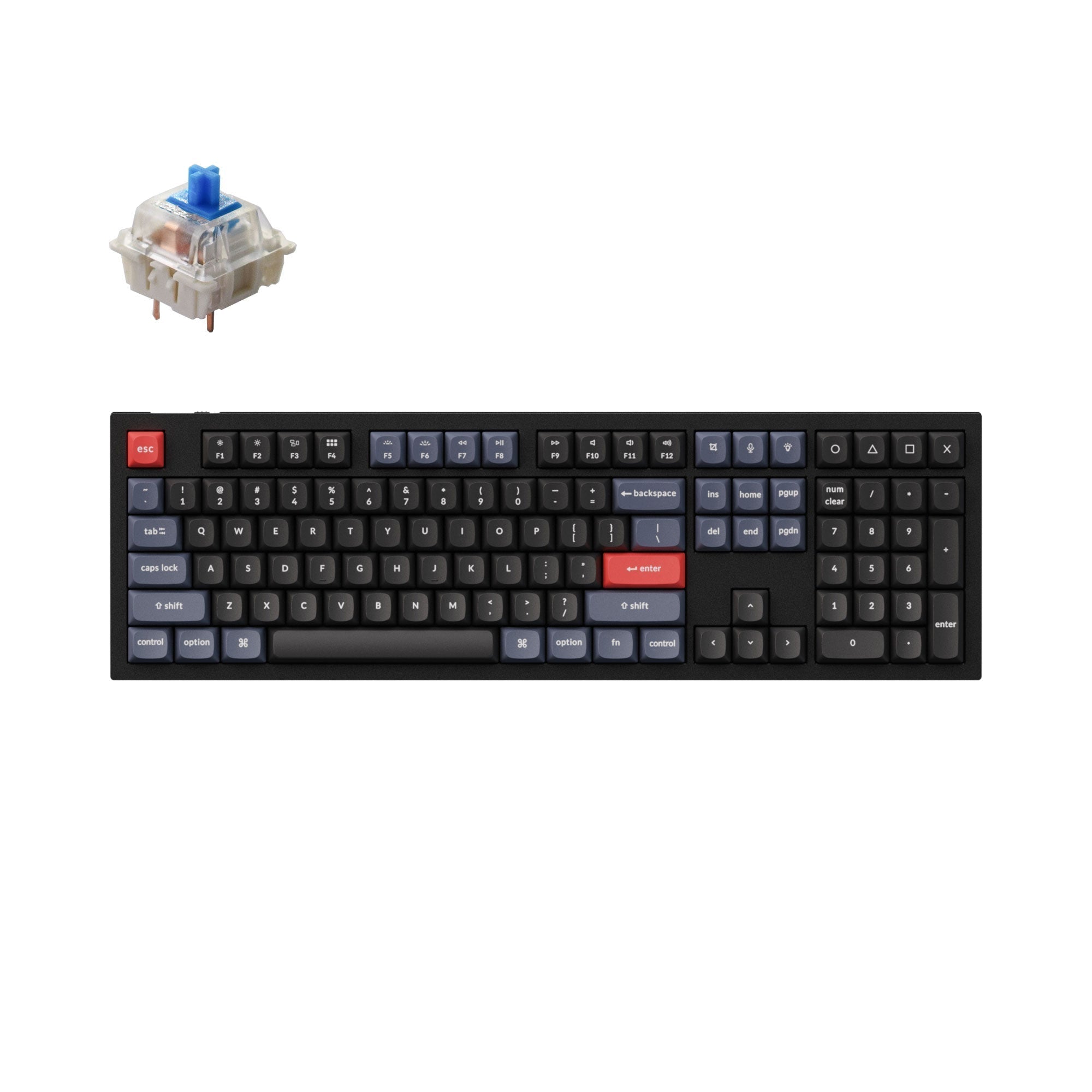 keychron-q6-qmk-clavier-m-canique-custom-filaire-100-us-ansi image 2