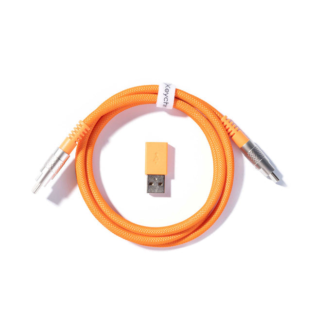 keychron-double-sleeved-geek-cable-c-ble-tress-usb-c-custom image 4