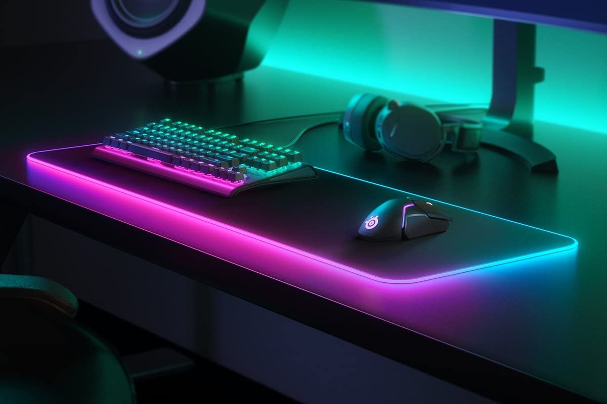 steelseries-qck-prism-xl-tapis-de-souris-gaming-tissu-rgb-900-x-300-x-2-mm-noir image 5