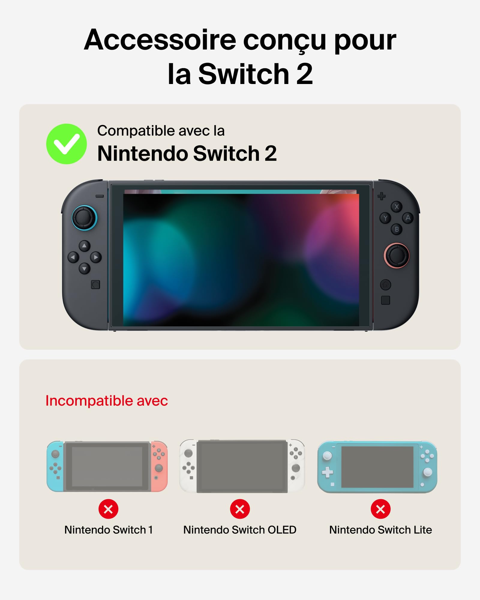 belkin-gaming-pochette-nintendo-switch-2-rigide-12-cartes-airtag-beige image 2