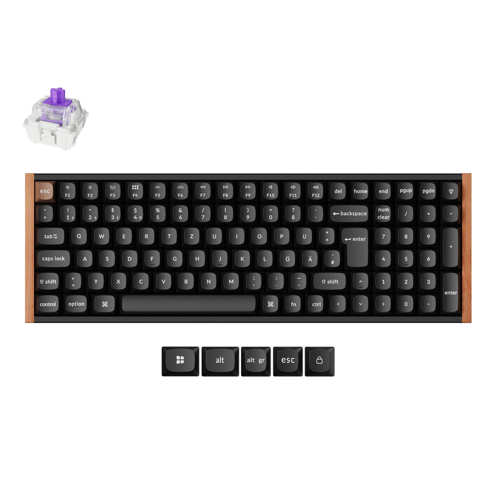 keychron-k4-he-clavier-custom-magn-tique-sans-fil-96-iso image 3