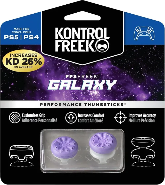 kontrolfreek-fps-freek-galaxy-grips-manette-ps5-ps4-violet image 1