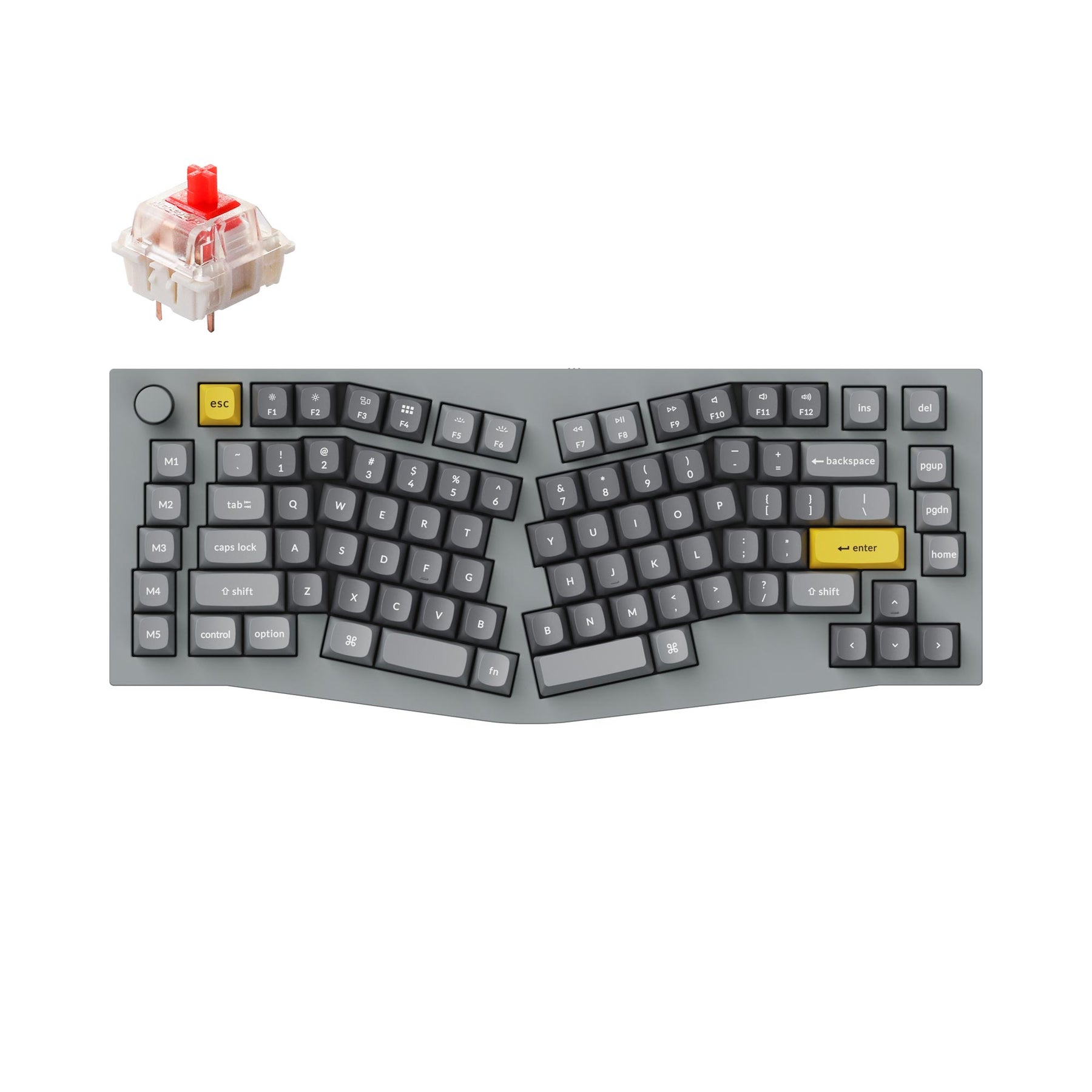 keychron-q10-clavier-m-canique-filaire-custom-alice-qmk-ansi-us image 4