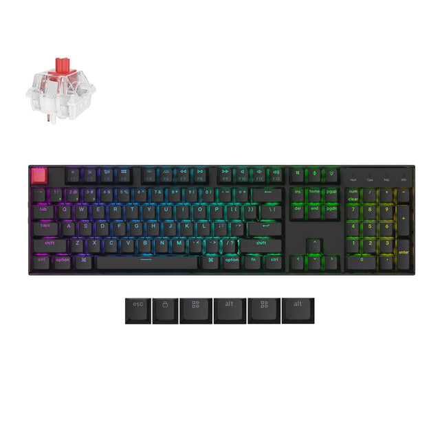 keychron-k10-version-2-clavier-m-canique-sans-fil-100-qmk image 4