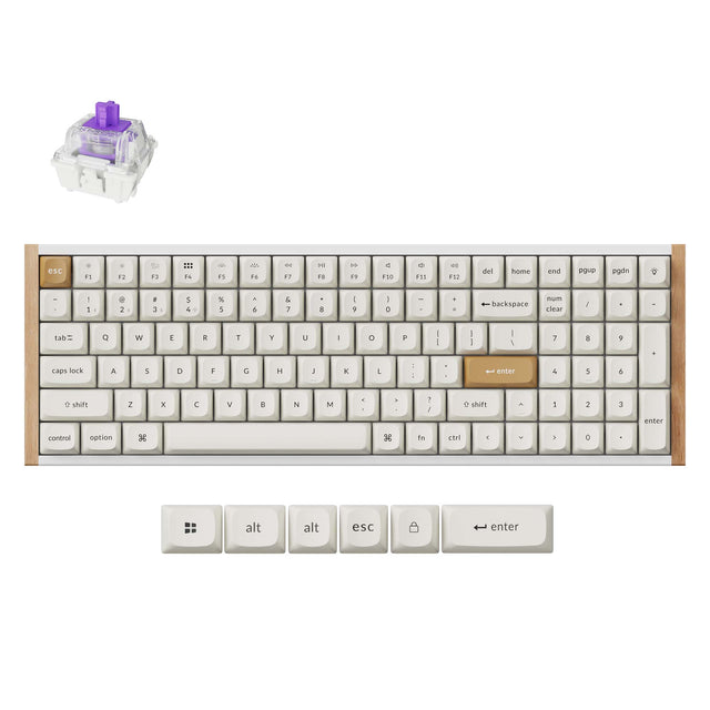 keychron-k4-he-wireless-clavier-custom-magn-tique-sans-fil-96 image 2