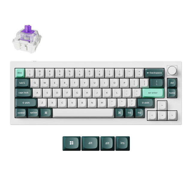 keychron-q2-he-clavier-custom-sans-fil-qmk-65-us-ansi image 2