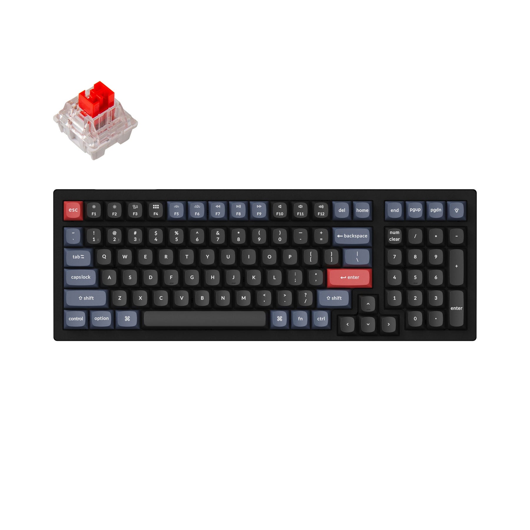 keychron-k4-pro-clavier-m-canique-sans-fil-96-qmk-via-us-ansi image 7