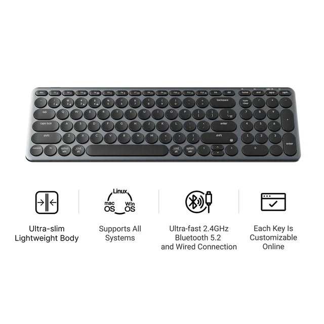 keychron-b4-pro-96-clavier-sans-fil-ultra-fin image 1