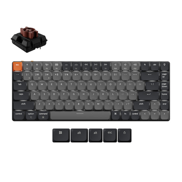 keychron-k3-version-3-qmk-wireless-mechanical-keyboard-us-ansi-ultra-fin image 2