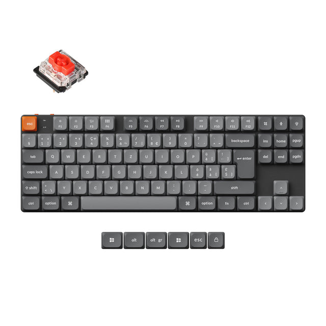 keychron-k1-max-qmk-clavier-m-canique-custom-sans-fil-80-tkl-ultra-fin-collectio image 5