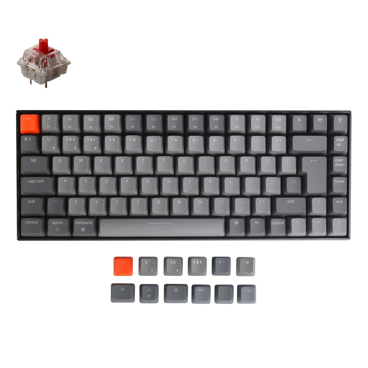 keychron-k2-clavier-m-canique-sans-fil-uk-iso-v2-75 image 3