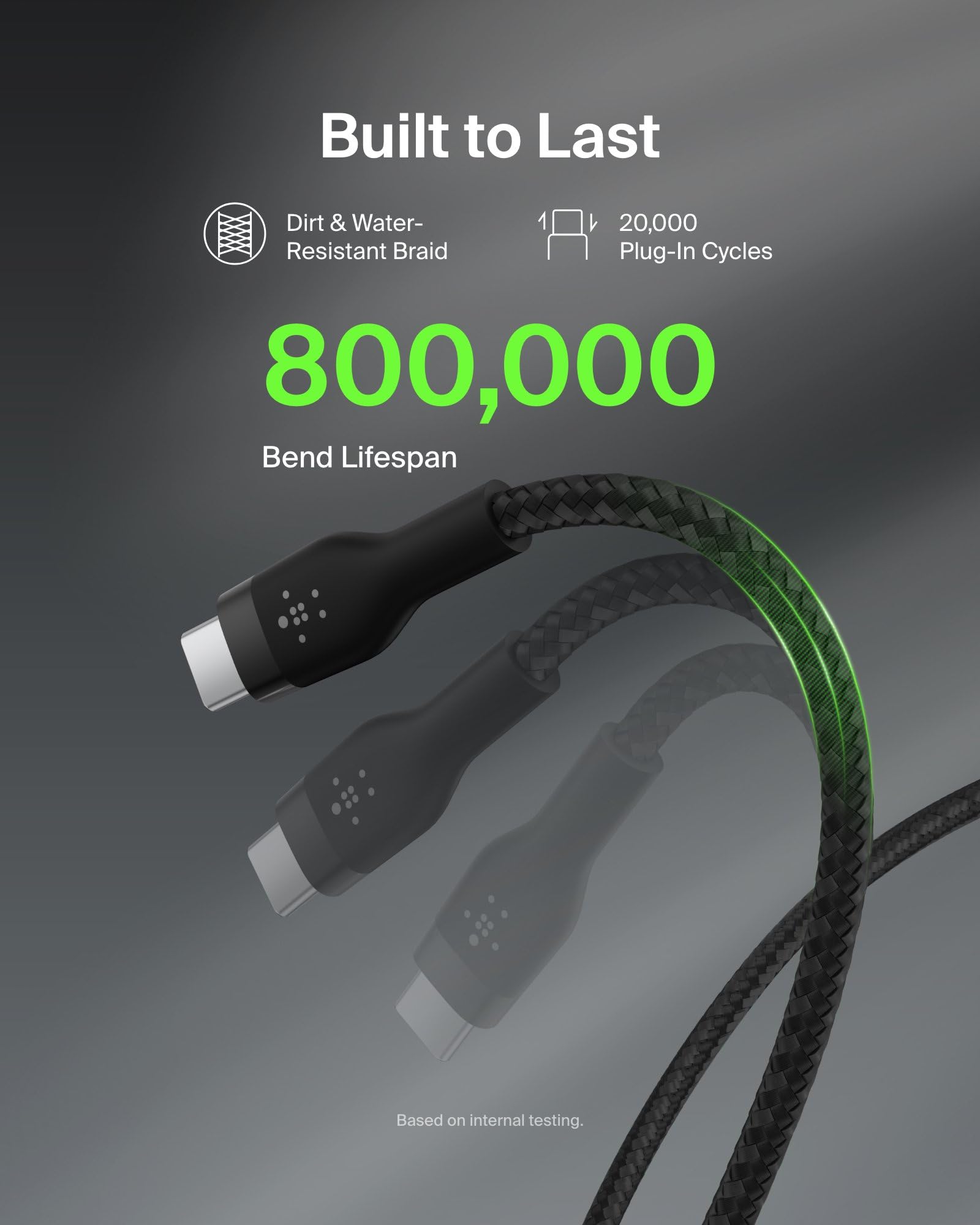 belkin-boostcharge-pro-flex-c-ble-usb-c-vers-usb-c-2-m-noir image 3