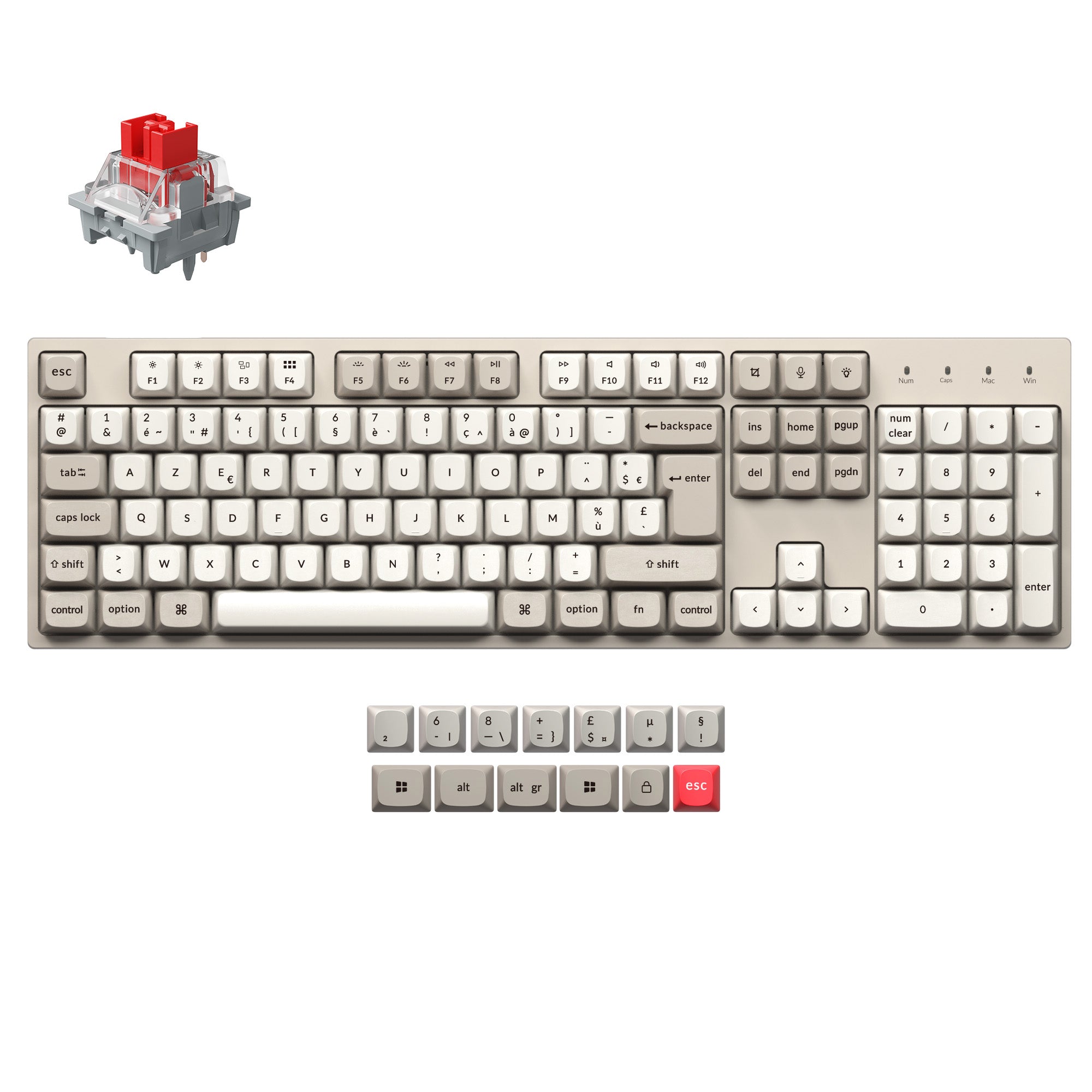 keychron-c2-pro-8k-qmk-clavier-m-canique-filaire-100-iso image 4