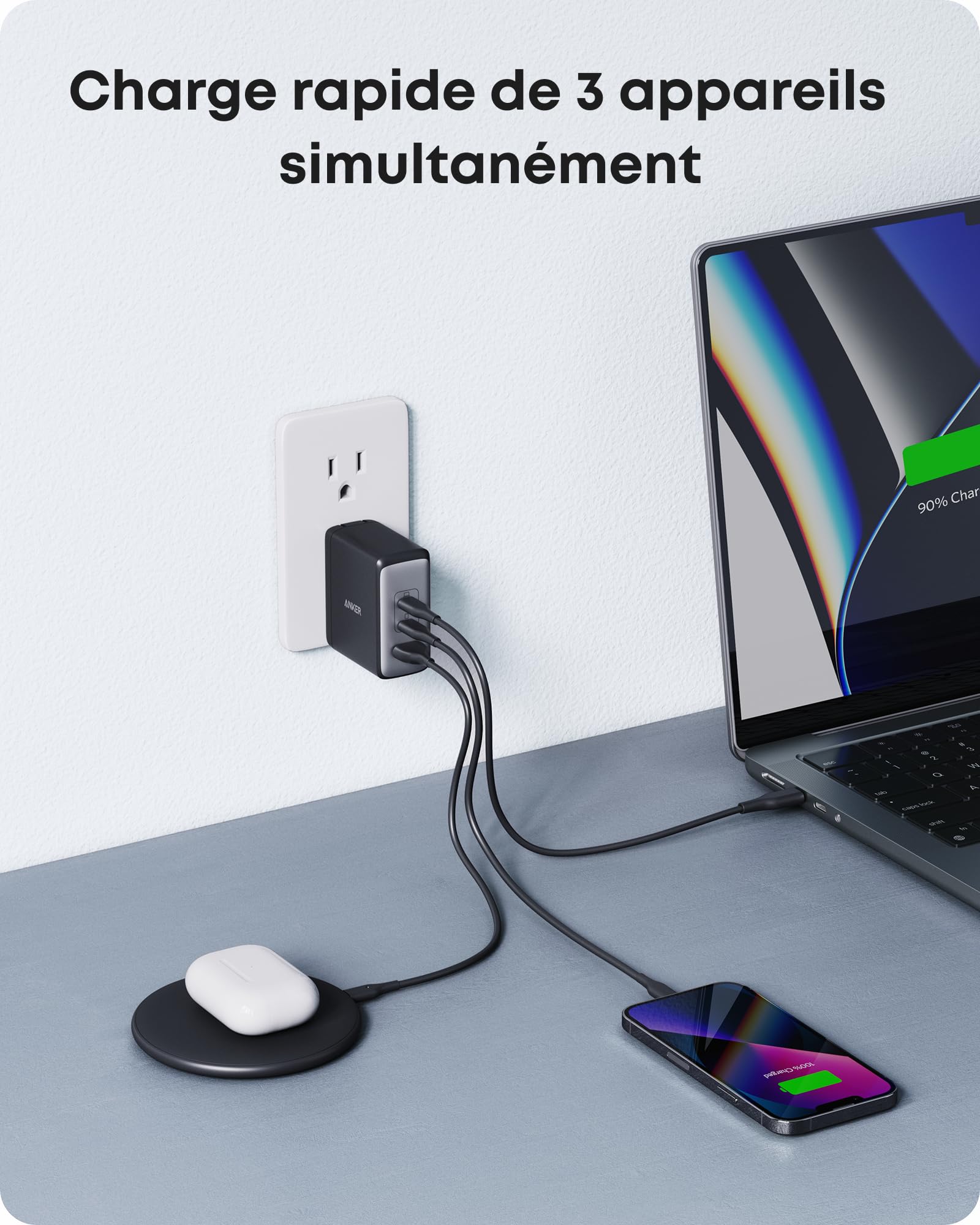 anker-736-chargeur-usb-c-100w-nano-ii-3-ports-gan-ii image 6