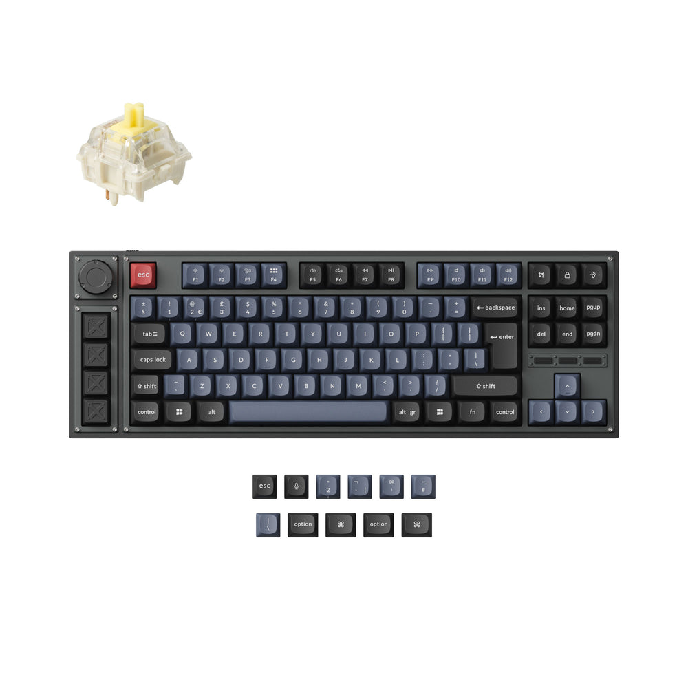 keychron-lemokey-l3-qmk-via-clavier-m-canique-custom-sans-fil-layout-iso image 4