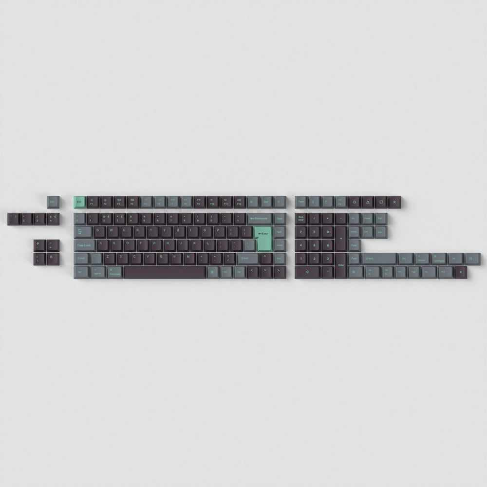 keychron-iso-cherry-profile-set-de-keycaps-full-set-pbt-dye-sub-hacker-mint image 6
