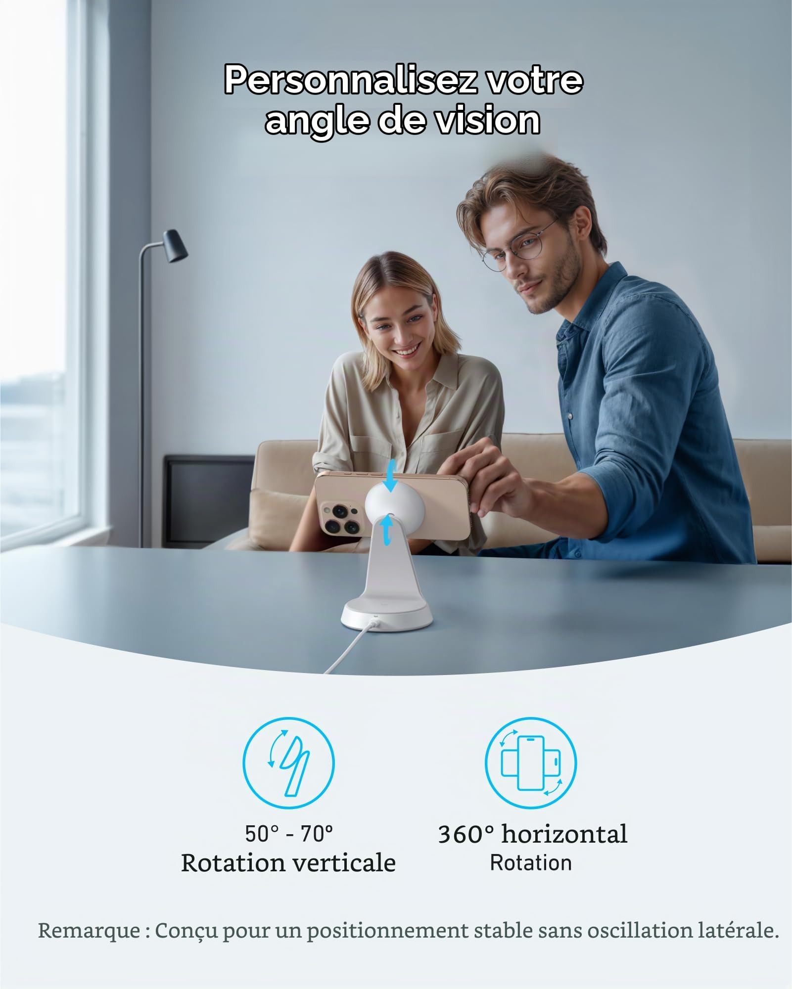 anker-maggo-chargeur-induction-2-en-1-qi2-15w-compatible-magsafe-r-glable image 4