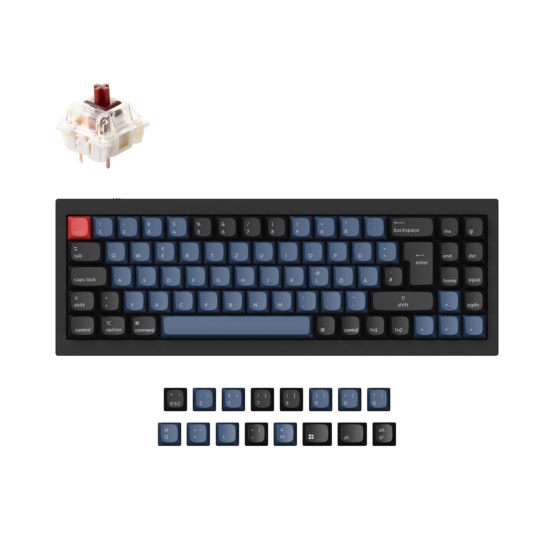 keychron-q7-qmk-clavier-m-canique-custom-iso image 7