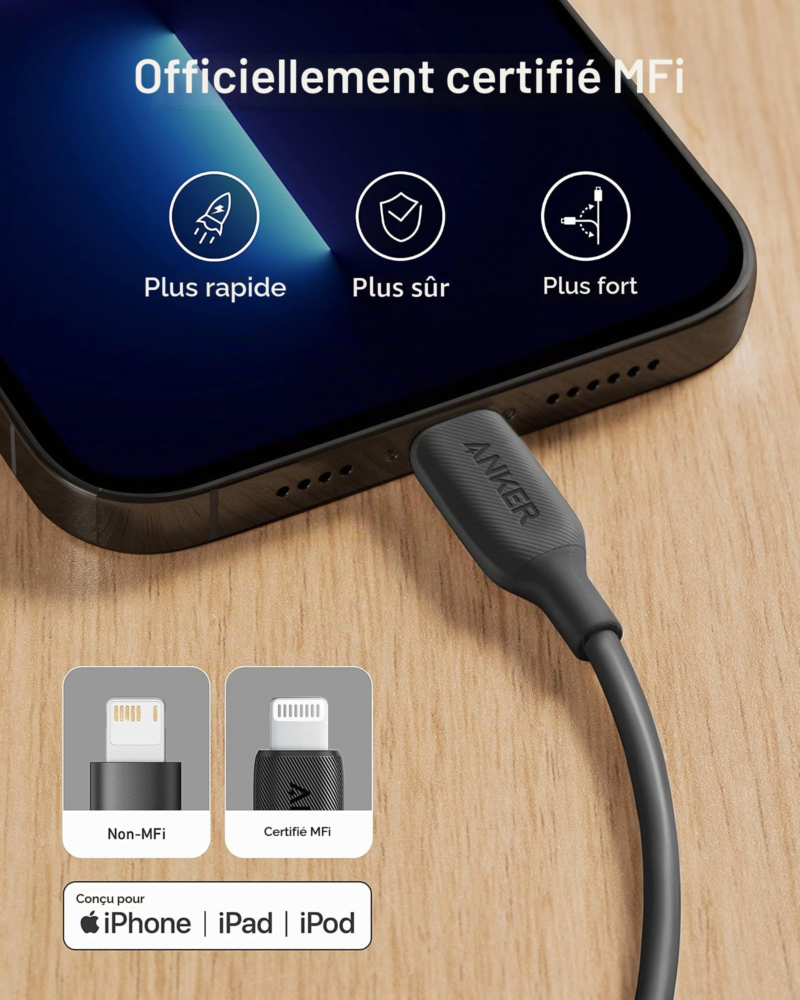 anker-powerline-iii-c-ble-lightning-180-cm-mfi-blanc image 3