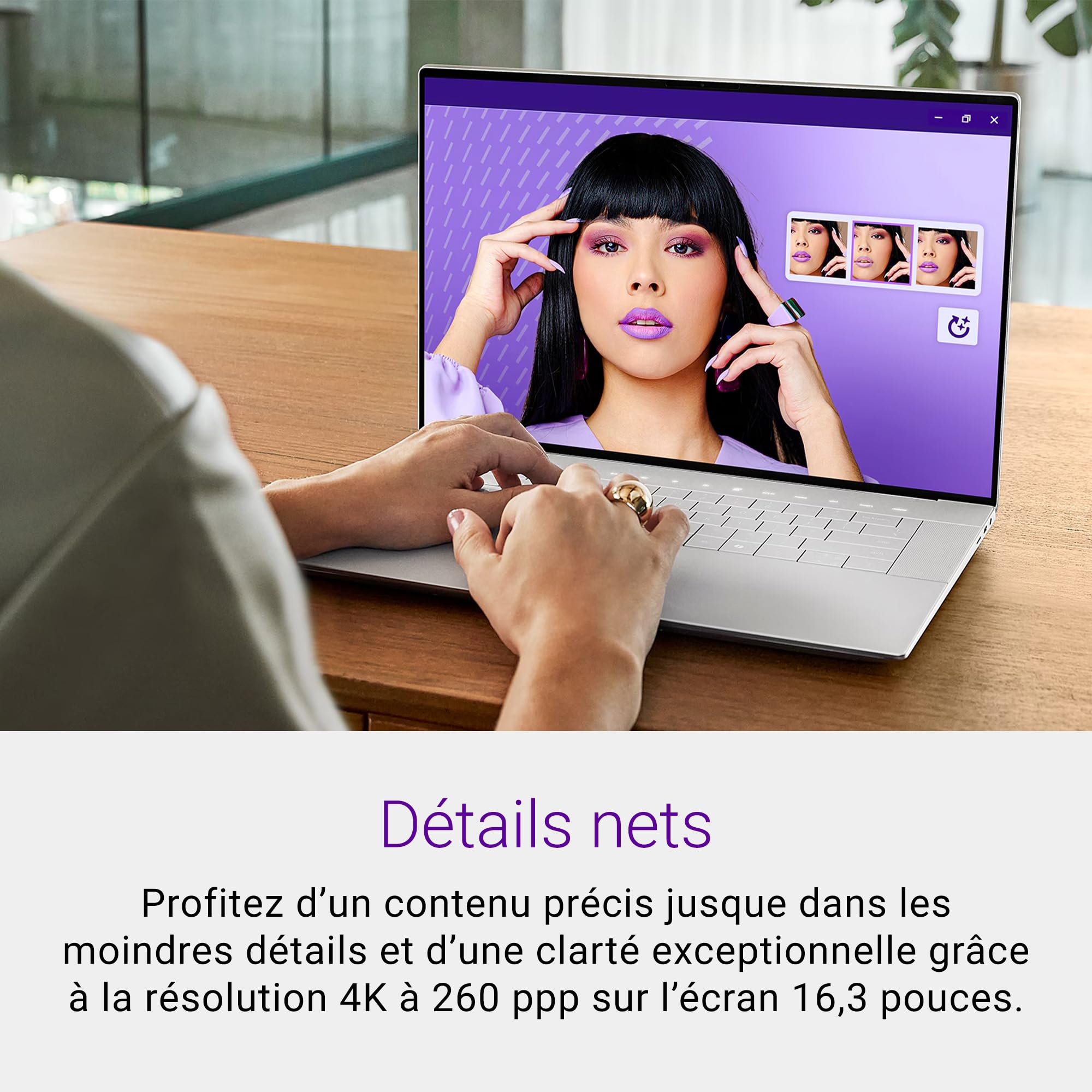dell-16-premium-da16250-oled-4k-ultra-9-285h-rtx-5070-32go-1to image 2