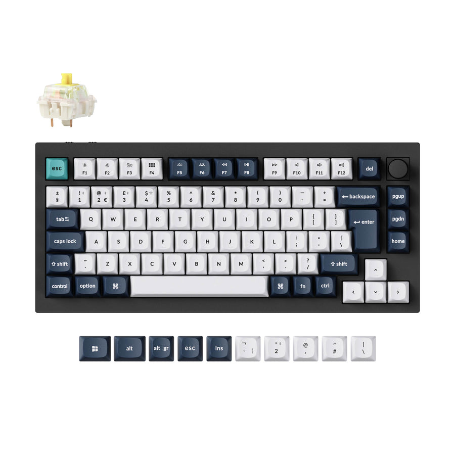 keychron-q1-max-clavier-m-canique-custom-sans-fil-qmk-via-iso image 6
