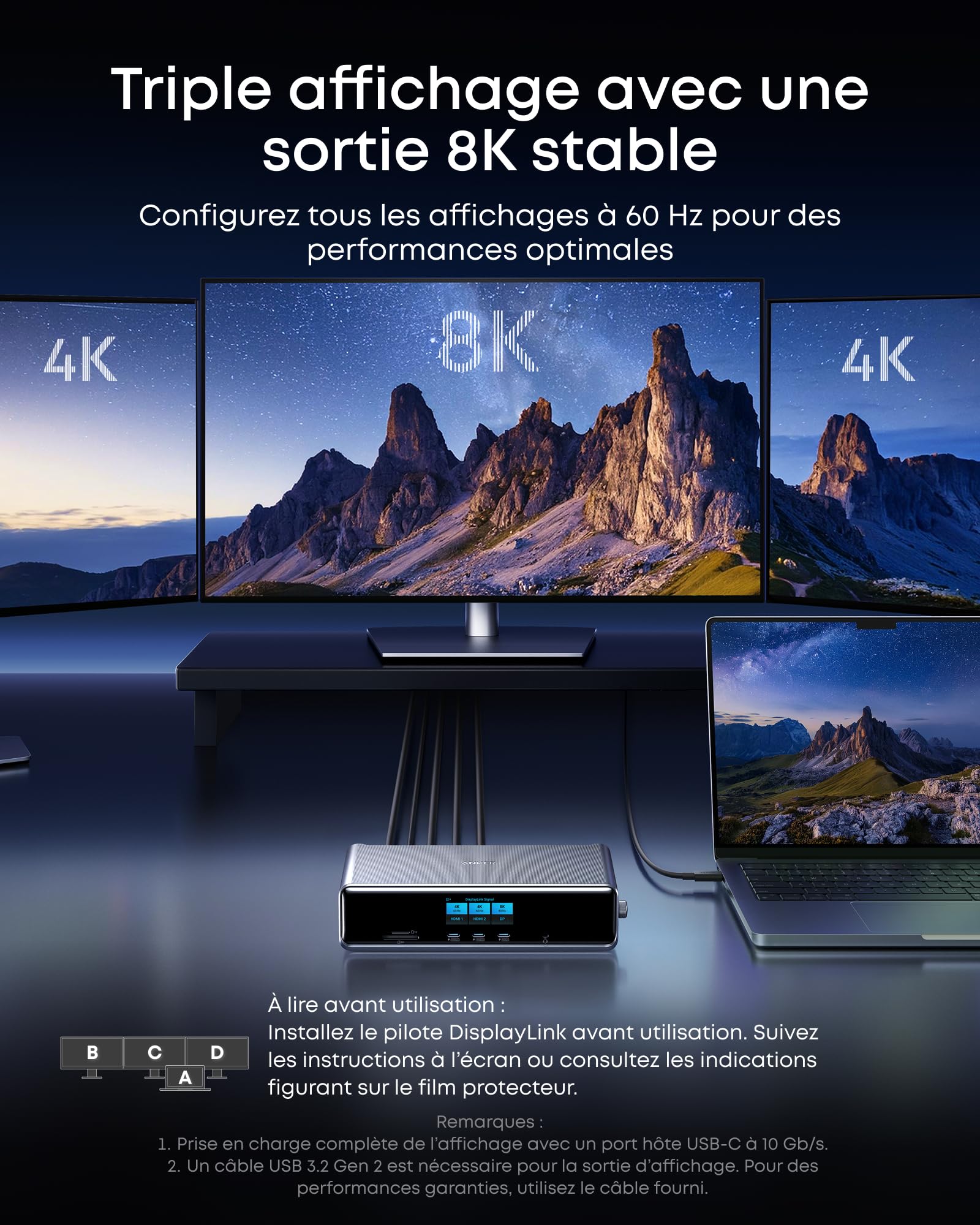 anker-prime-station-d-accueil-14-en-1-triple-affichage-8k-140w image 4
