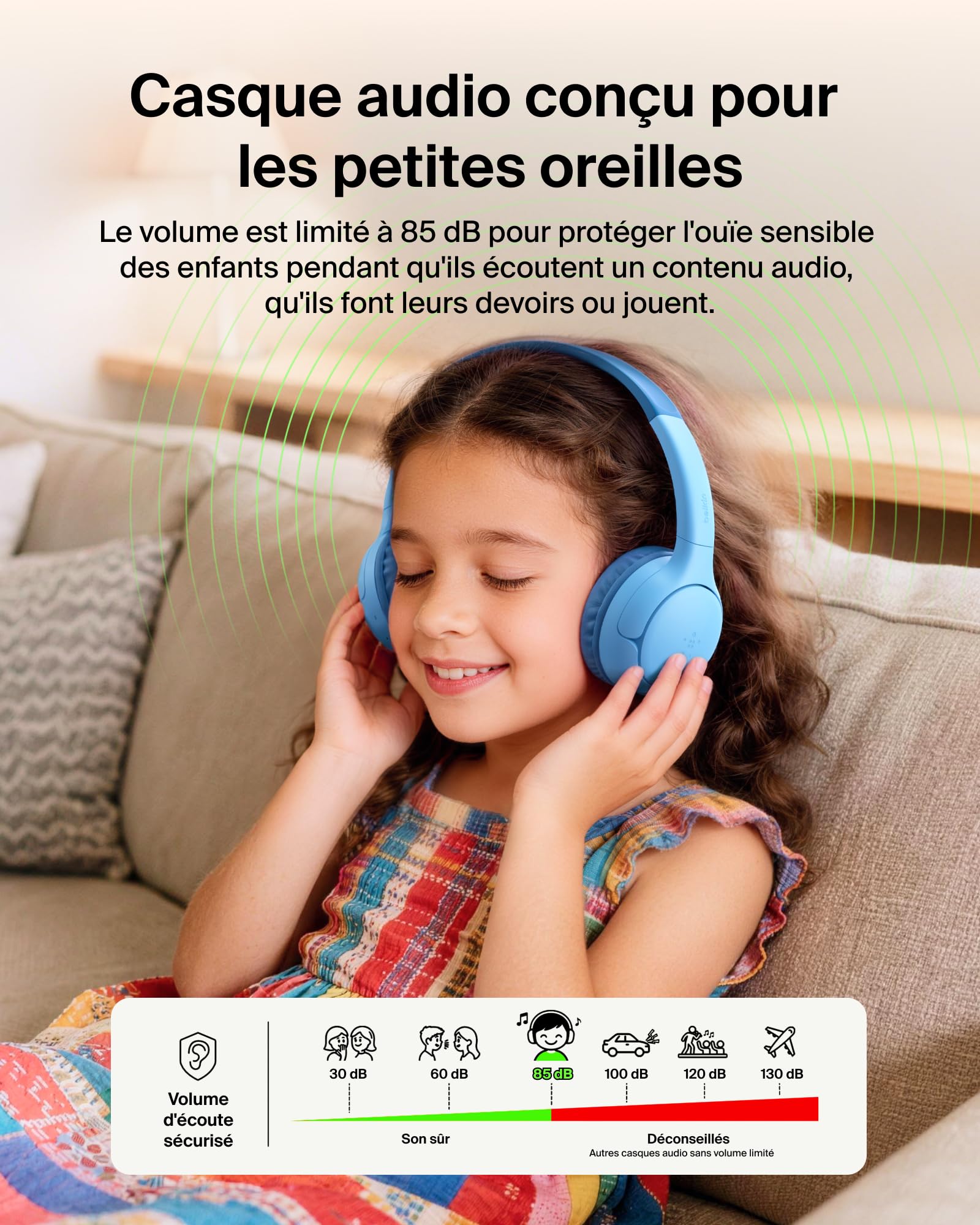 belkin-soundform-mini-2-casque-enfant-bluetooth-bleu-55h image 3