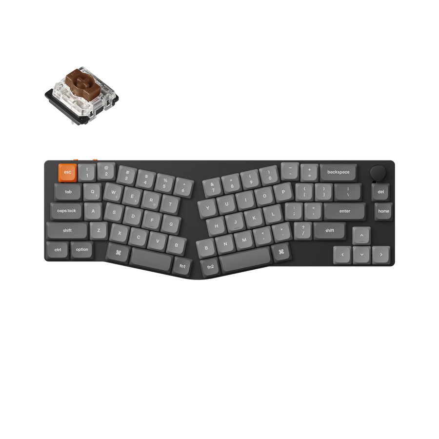 keychron-k11-max-qmk-via-clavier-m-canique-low-profile-alice-65-sans-fil image 2