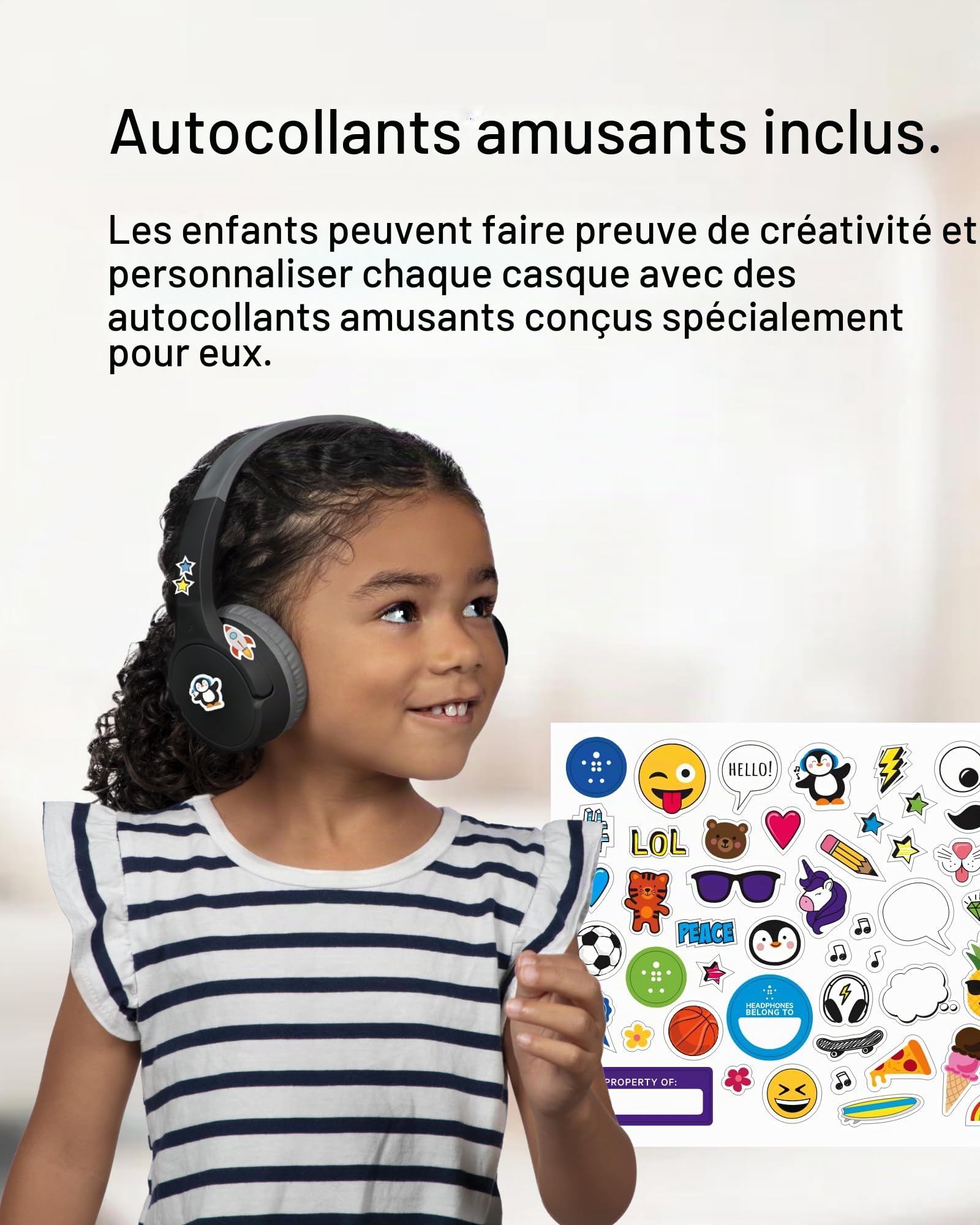 belkin-soundform-mini-casque-bluetooth-enfant-micro-int-gr-noir image 7