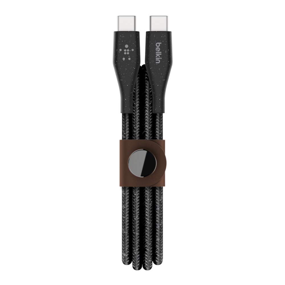 belkin-c-ble-usb-c-vers-usb-c-boostcharge-1-2-m-noir-avec-sangle image 5