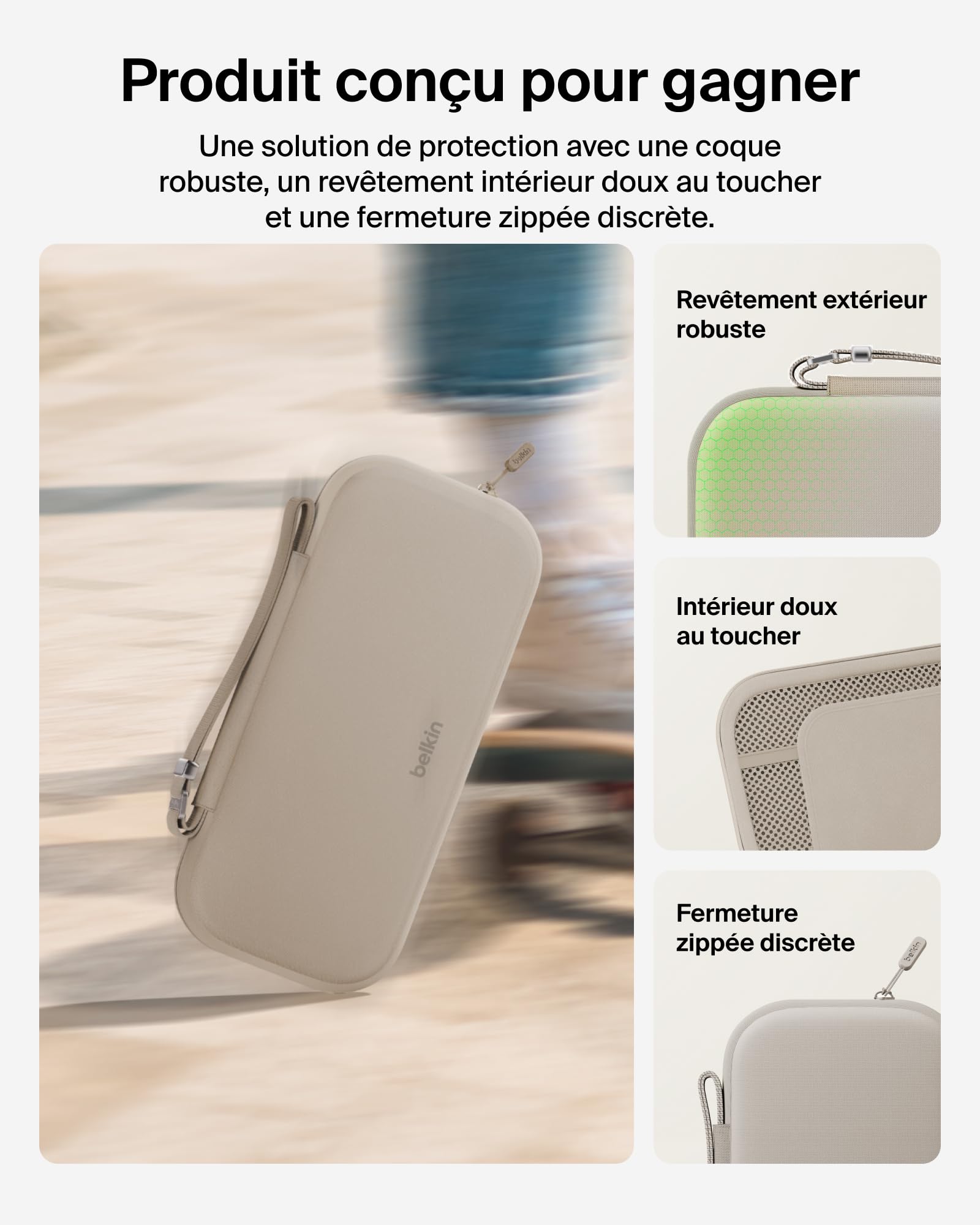 belkin-gaming-pochette-nintendo-switch-2-rigide-12-cartes-airtag-beige image 6