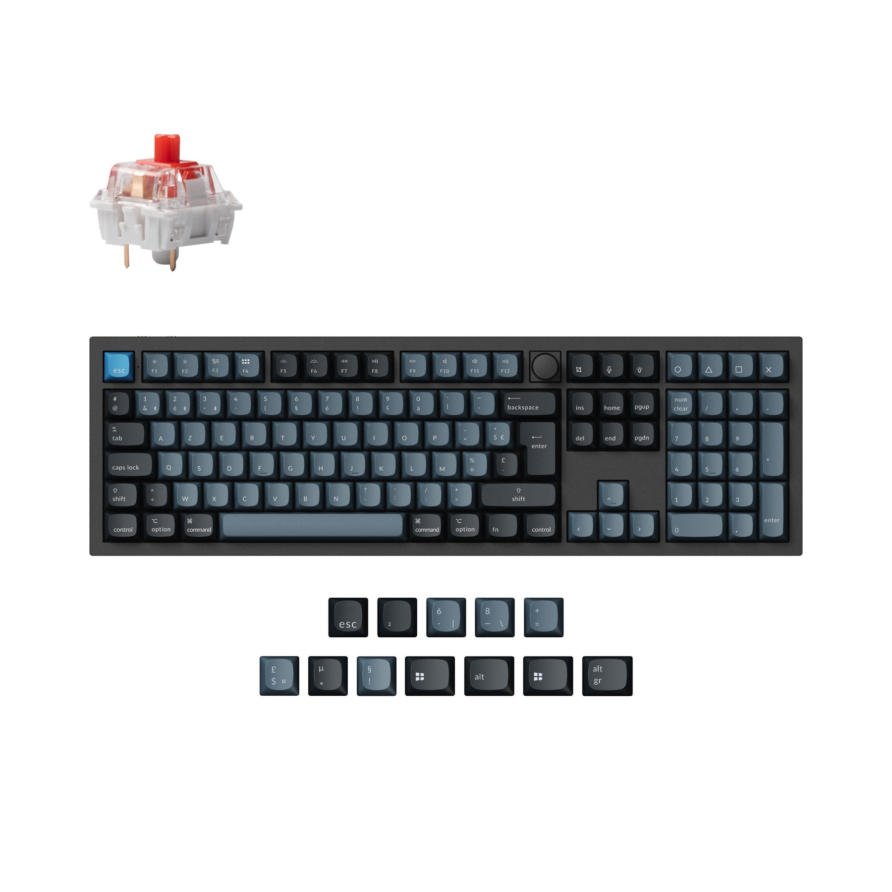 keychron-q6-pro-qmk-via-clavier-m-canique-sans-fil-iso-collection-full-size-asse image 7