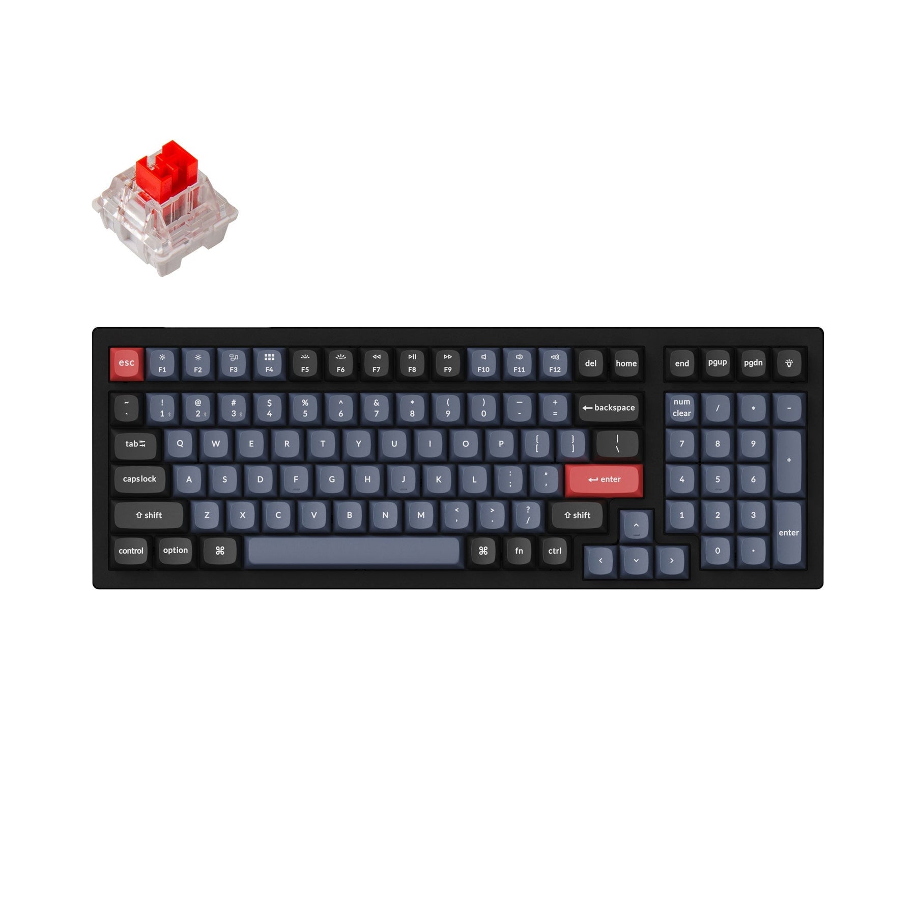 keychron-k4-pro-clavier-m-canique-sans-fil-96-qmk-via-us-ansi image 4