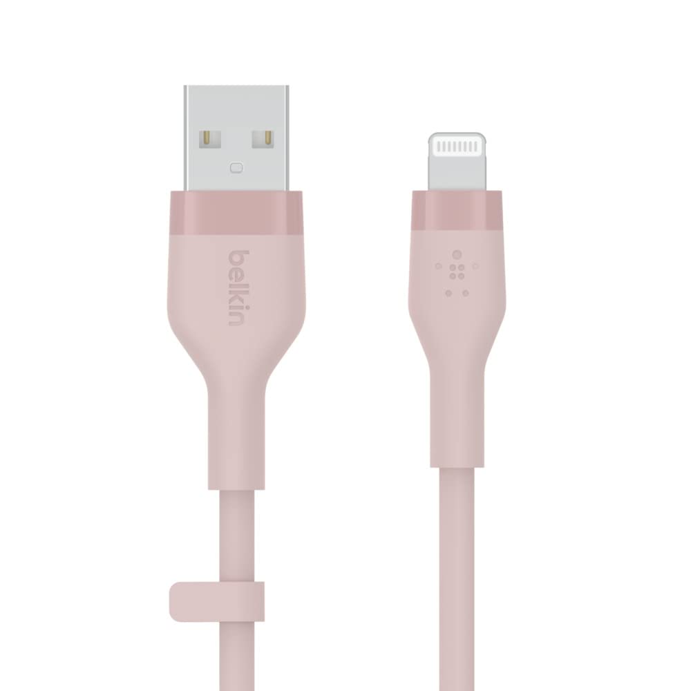 belkin-boostcharge-flex-c-ble-usb-a-vers-lightning-silicone-3-m-blanc image 8
