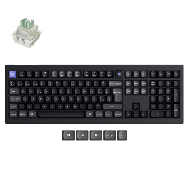 keychron-q6-he-8k-clavier-magn-tique-filaire-100-layout-iso image 2