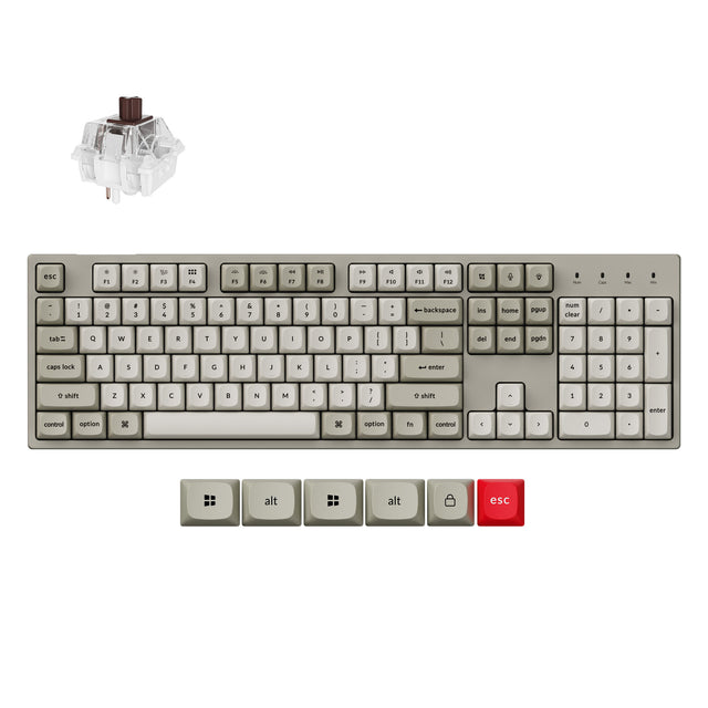 keychron-c2-pro-8k-clavier-m-canique-filaire-100-qmk-custom image 2