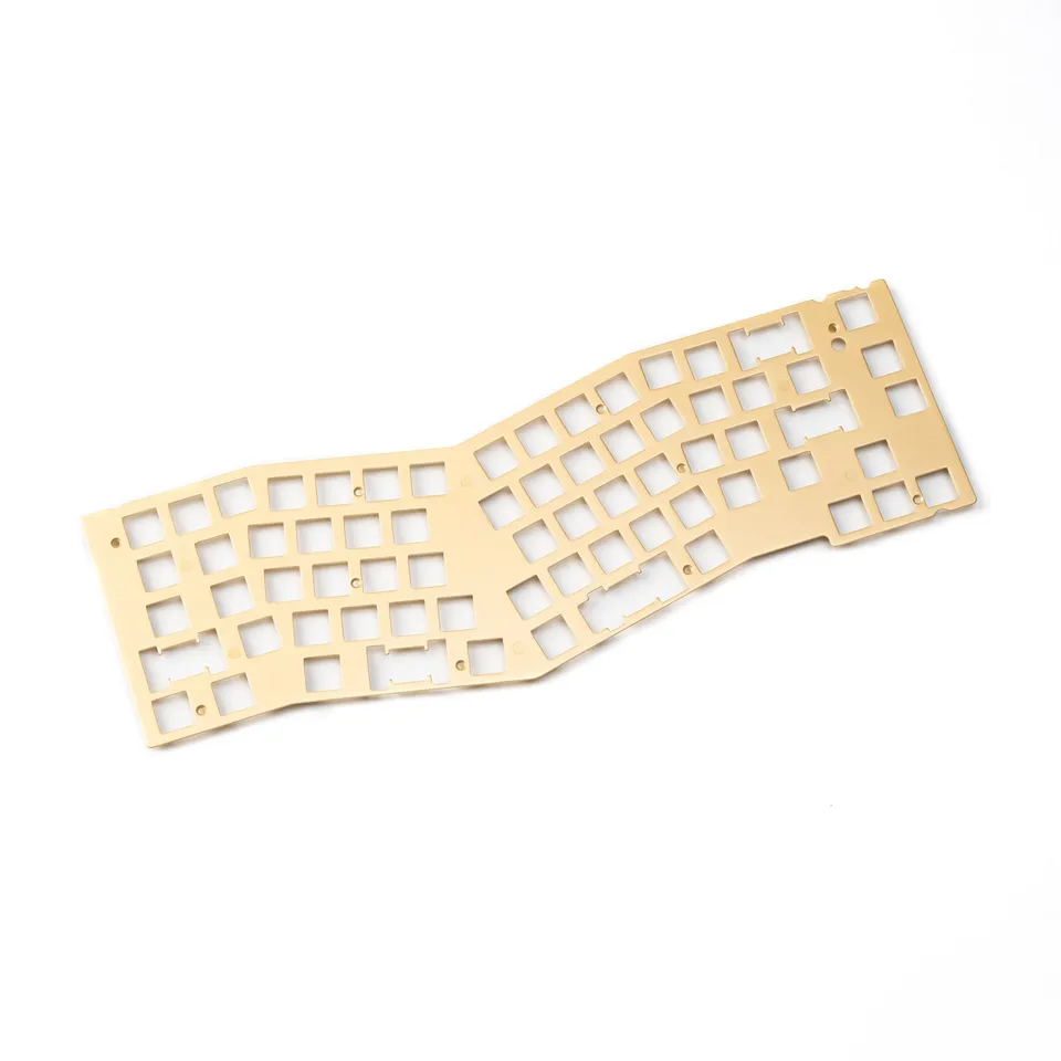 plaque-laiton-keychron-v8-plate-custom-clavier image 1