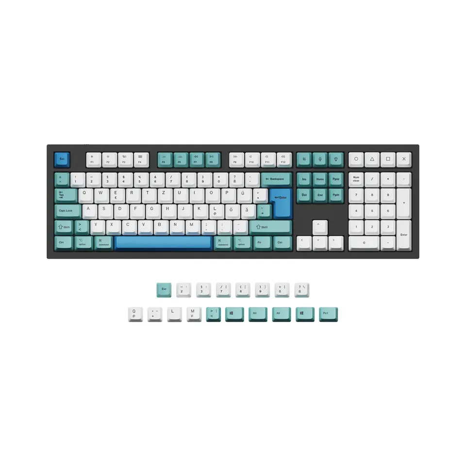 keychron-set-de-touches-oem-pbt-dye-sub-iceberg-q3-q4-q6-v3-v4-v6-k8 image 1
