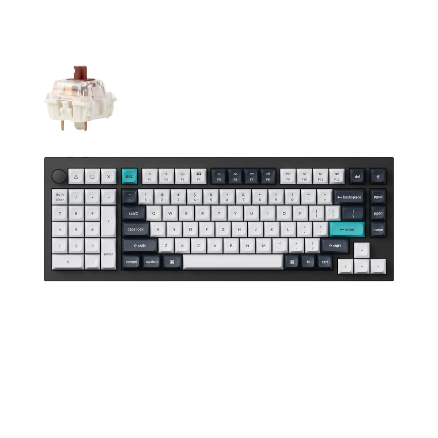 keychron-q12-max-clavier-m-canique-personnalisable-sans-fil-qmk-via-us-ansi image 1