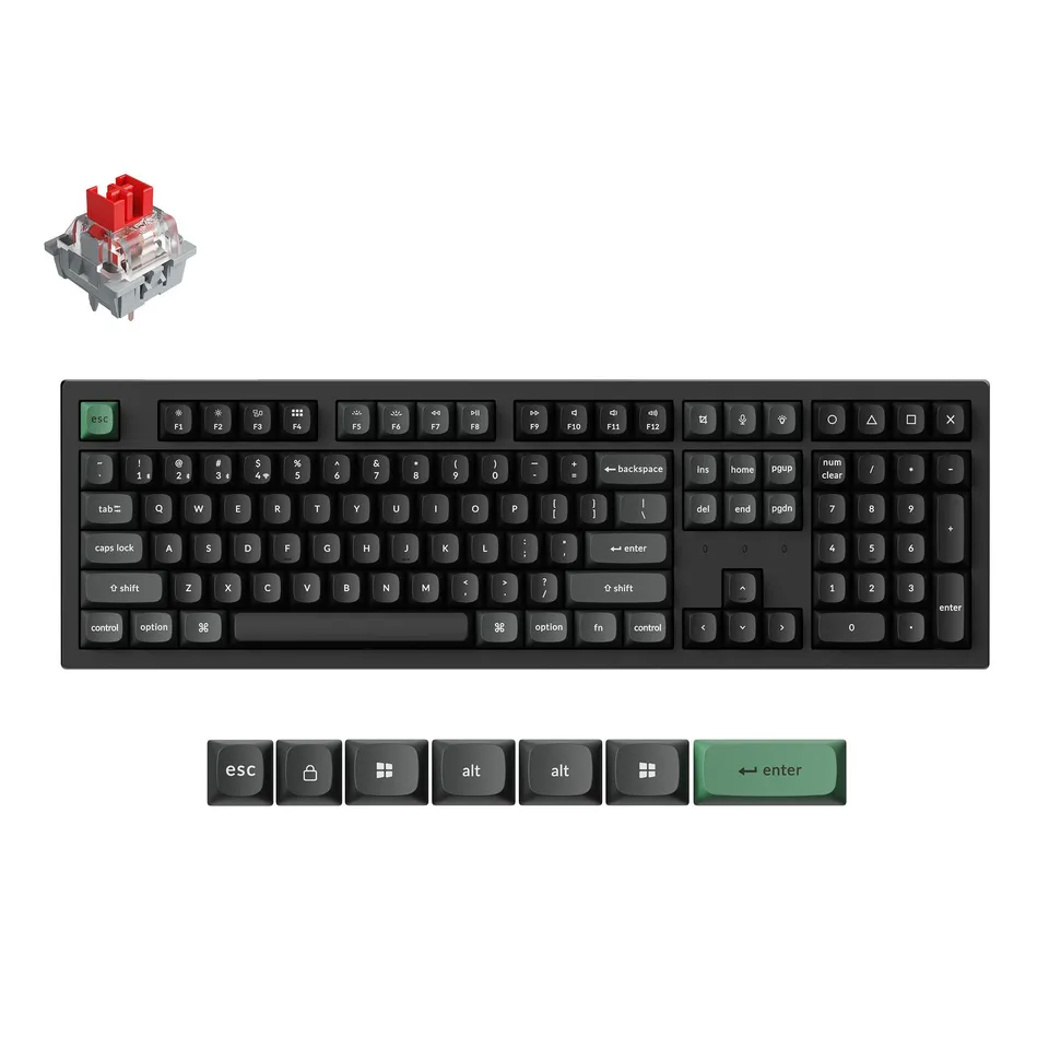 keychron-k10-ultra-8k-wireless-custom-mechanical-keyboard-us-ansi image 1